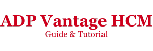 ADP Vantage HCM LOGO