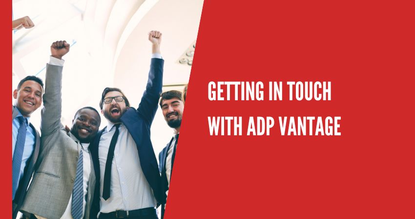 Getting in touch with ADP Vantage